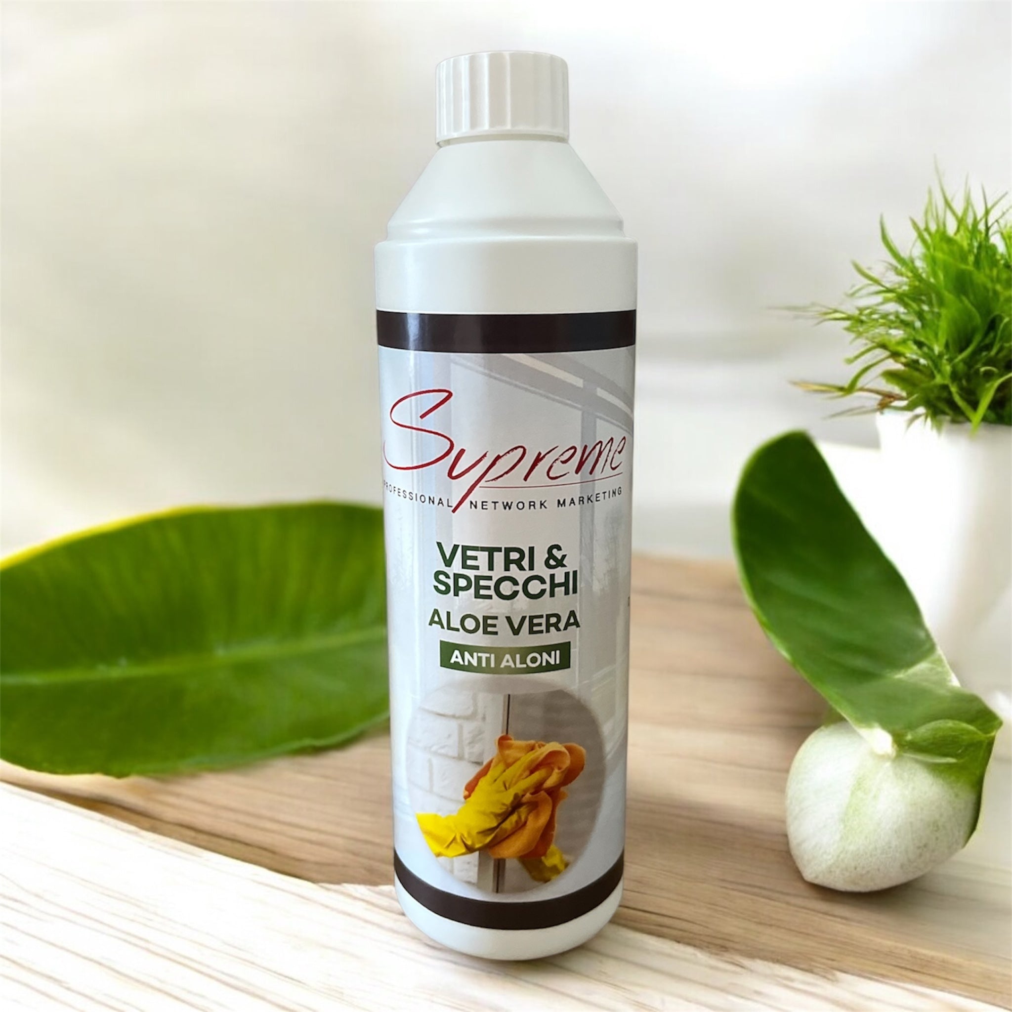 Detergente Vetri e Specchi – Con Aloe Vera