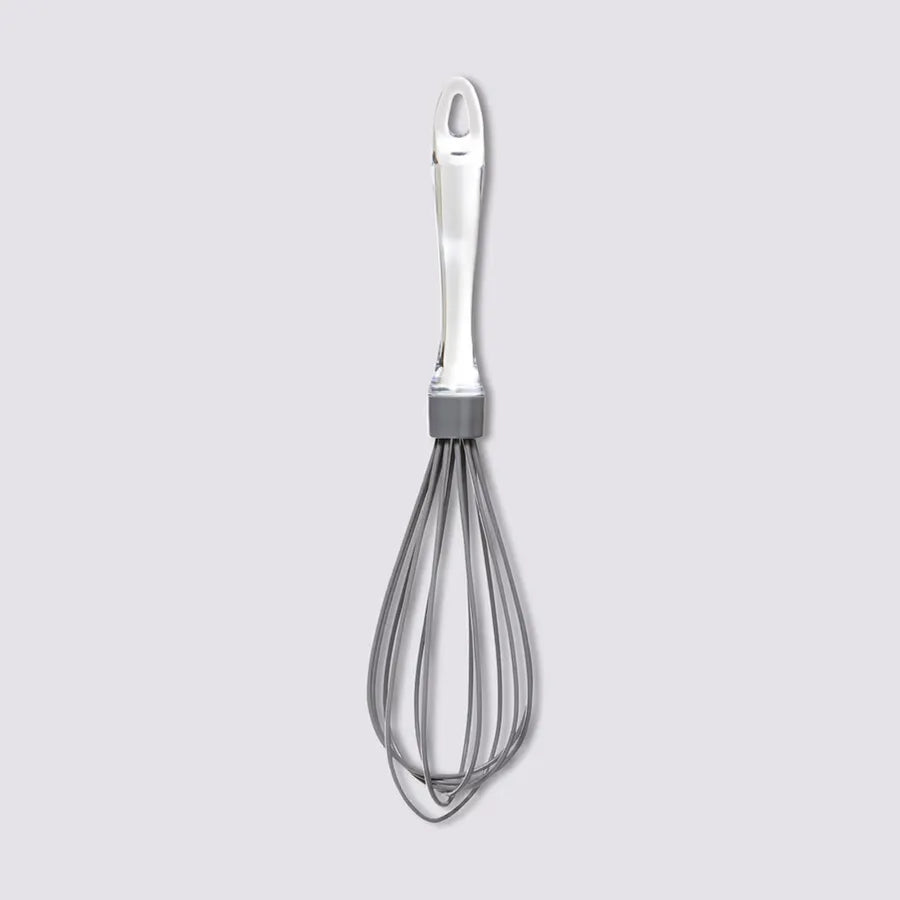 Frusta in Silicone con Manico Trasparente