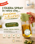 Oliera Spray in Vetro – Dosaggio perfetto, zero sprechi