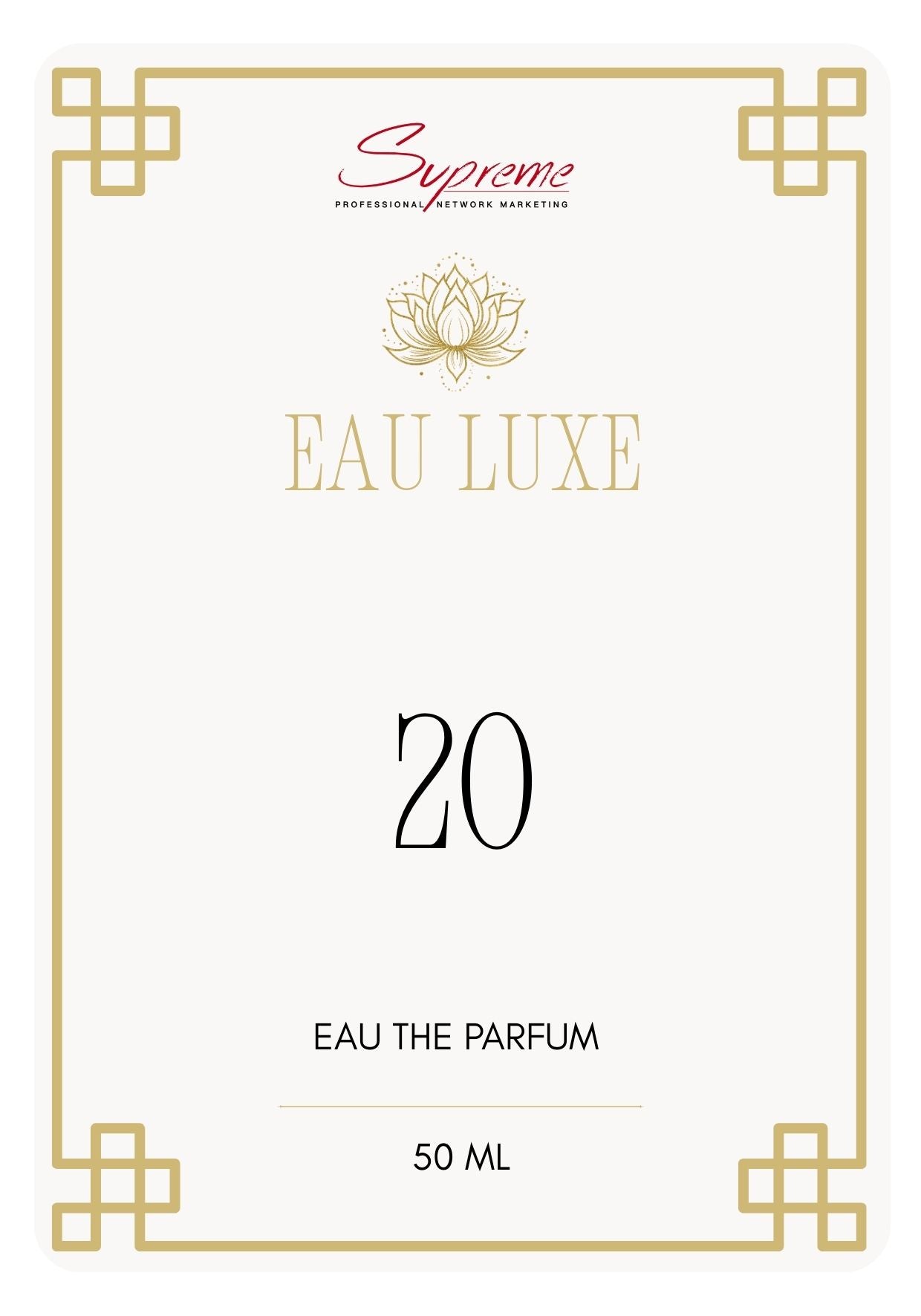 EAU LUXE SUPREME – Profumo equivalente