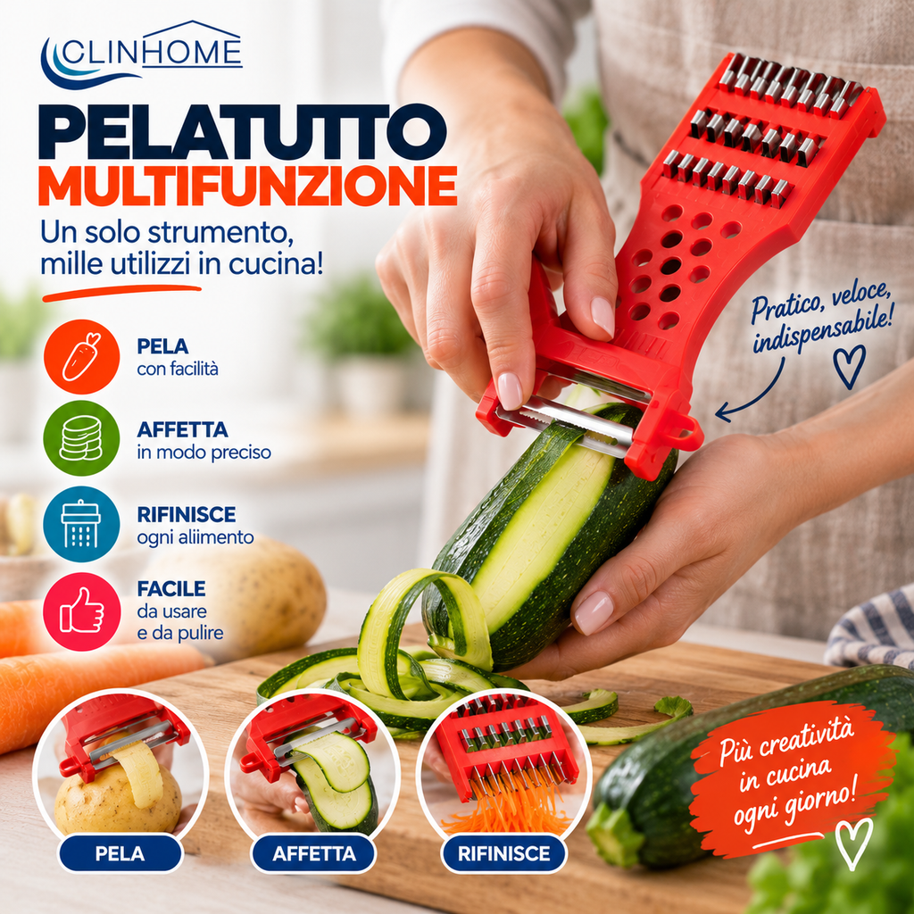 Pelatutto Multifunzione