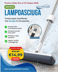 Lampoasciuga – Il Mocio Innovativo che Lava e Asciuga in un Attimo ✨