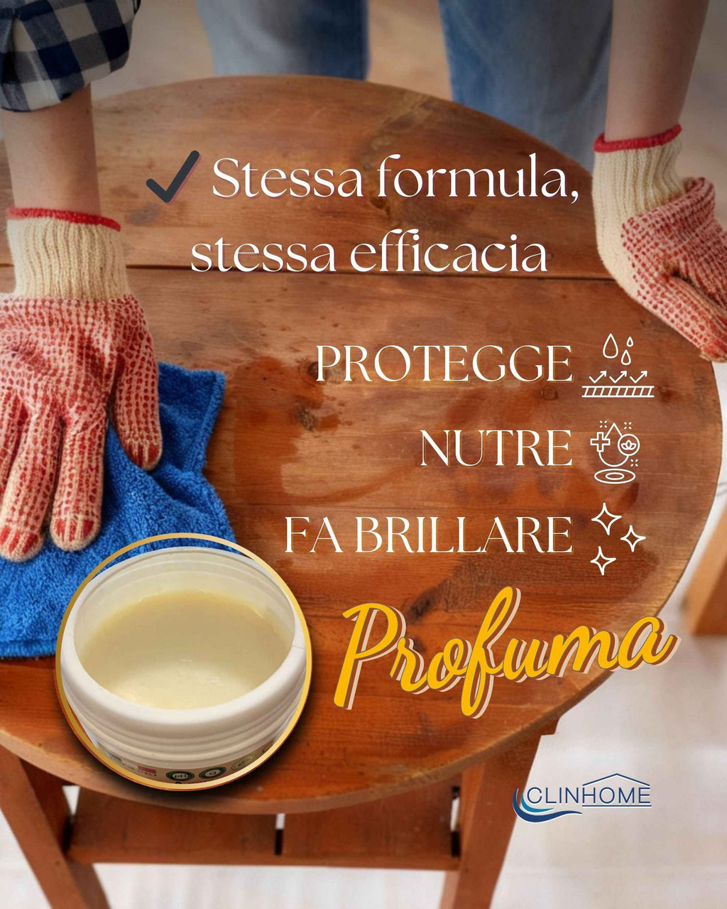 Cera d’Api PROFUMATA “Il Lucido” – Formato XL 400 ml