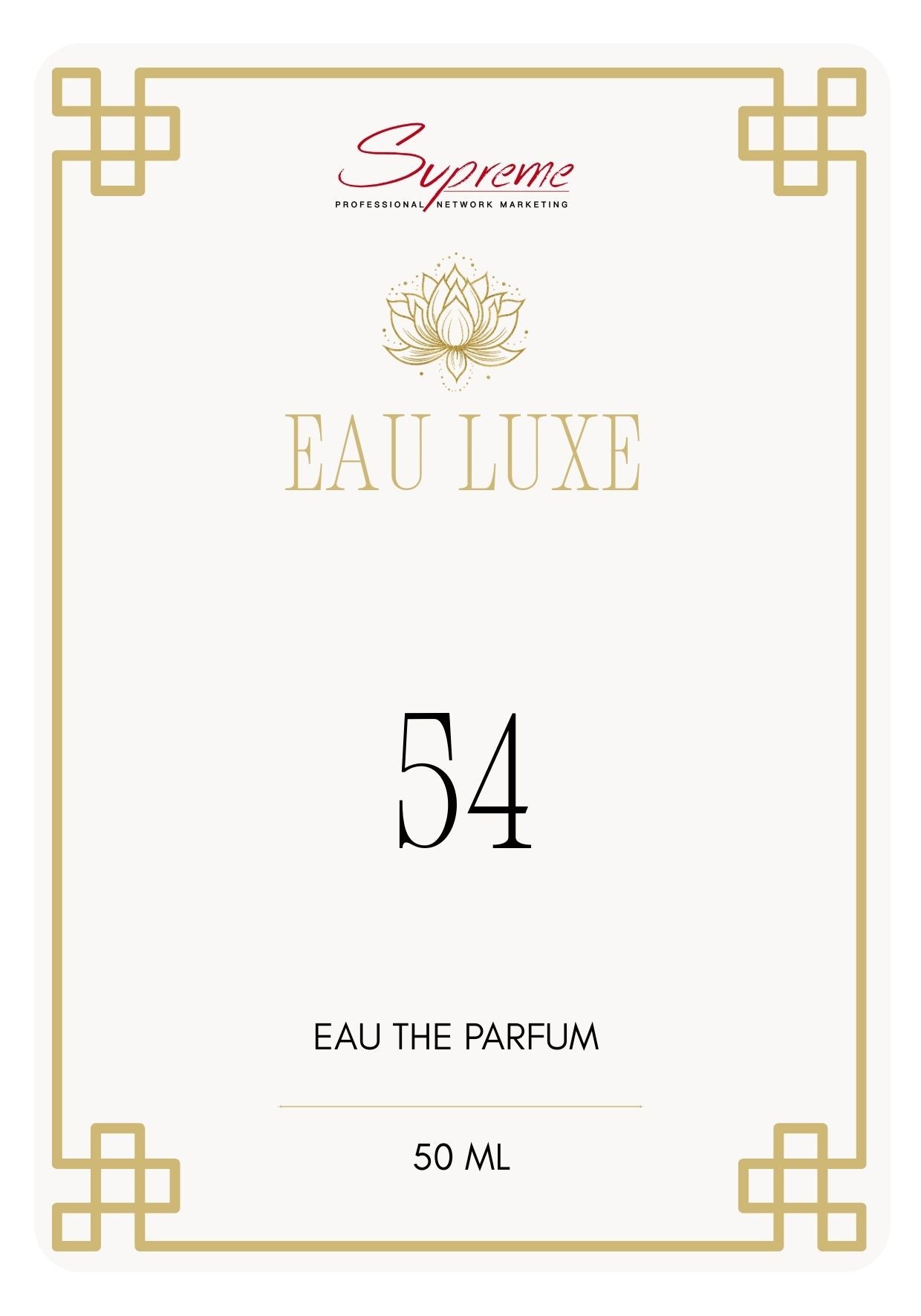 EAU LUXE SUPREME – Profumo equivalente