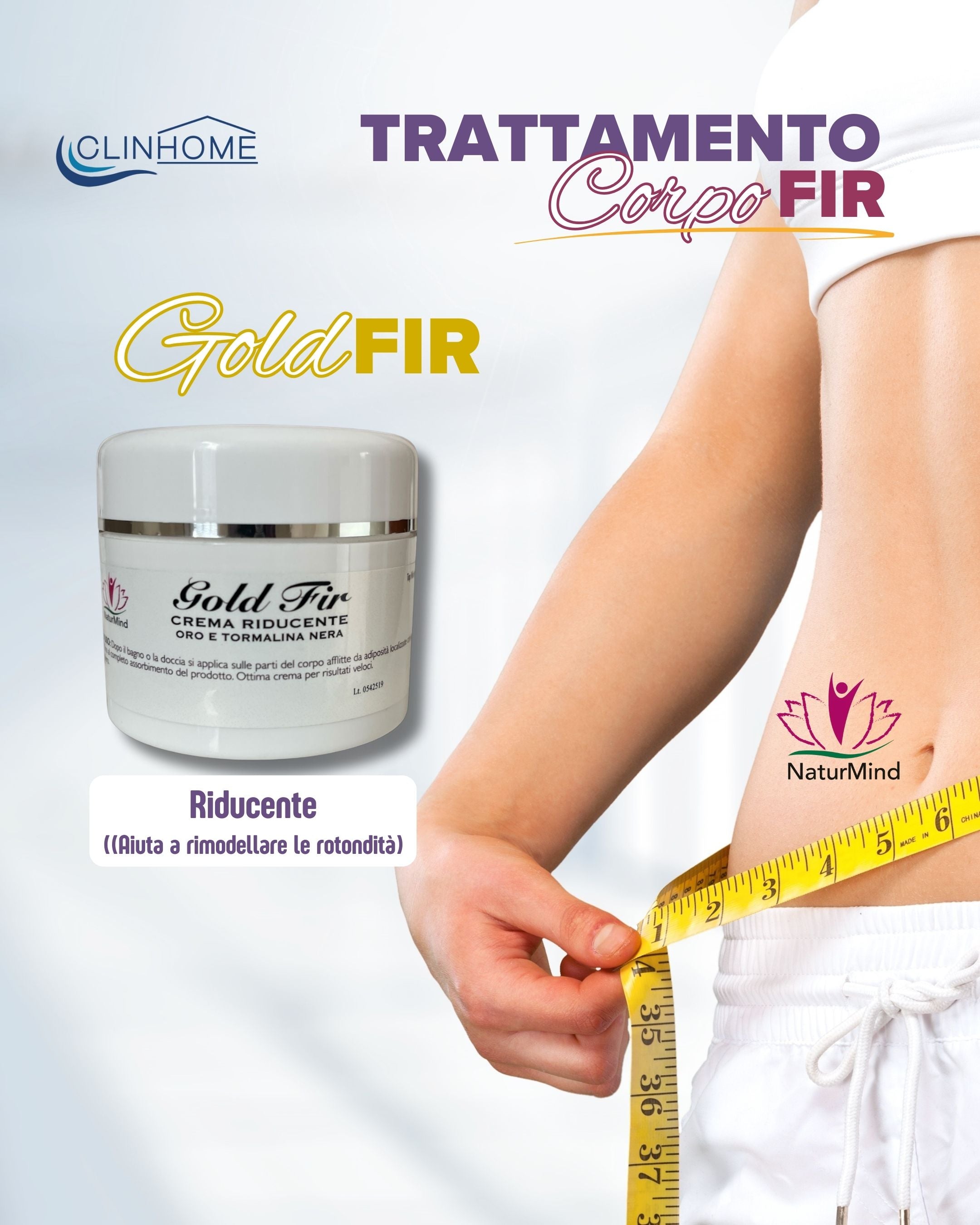 GOLD FIR – Crema Riducente - CLINHOME
