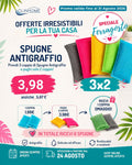 Spugne Antigraffio in microfibra (2 pezzi)