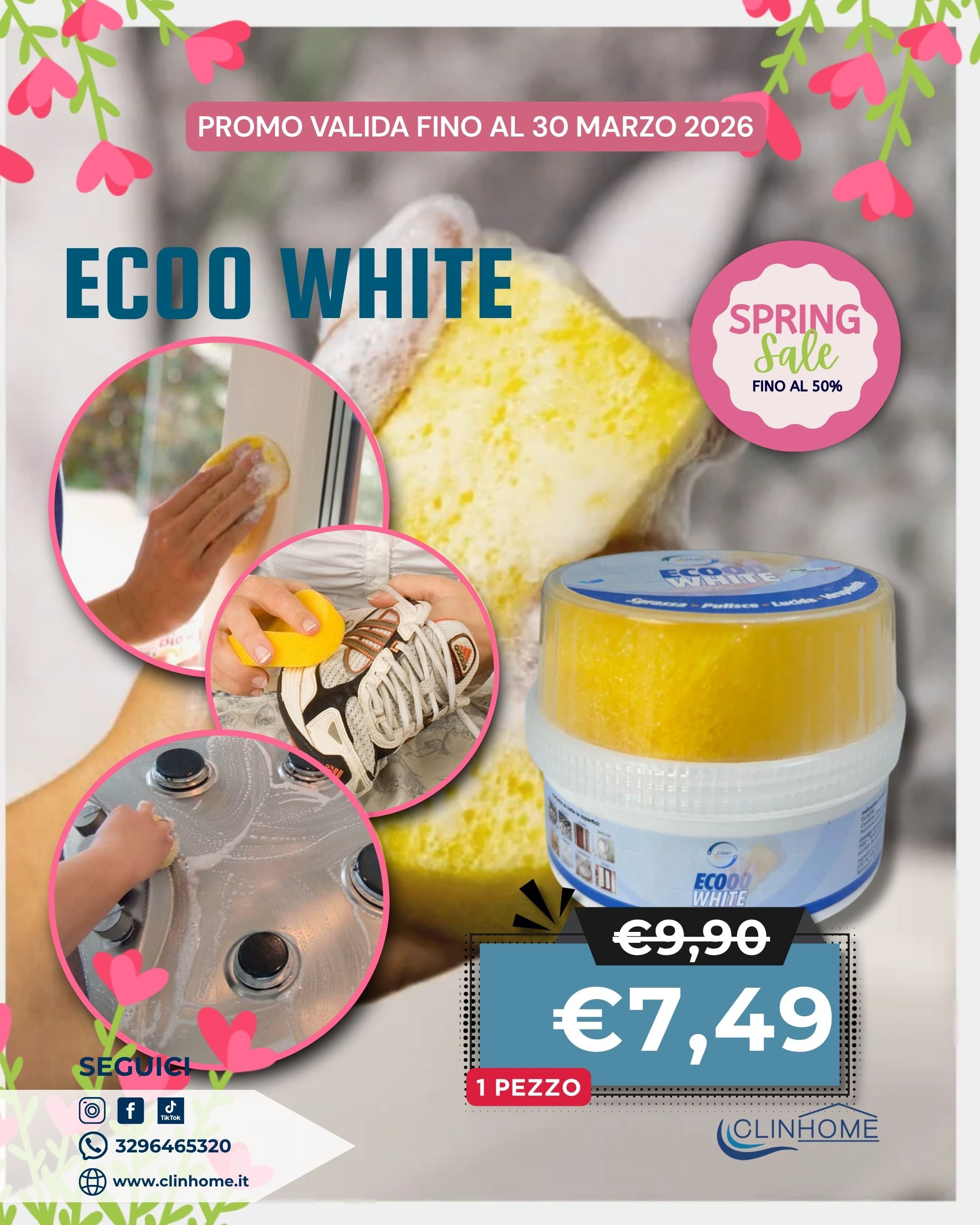 Ecooo White – Pasta Detergente Universale Naturale