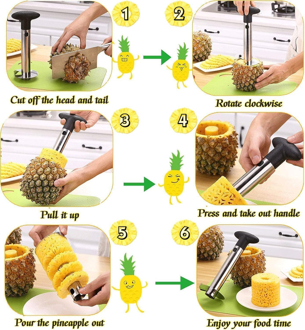 Taglia Ananas – Pulito, Veloce e Senza Sprechi!
