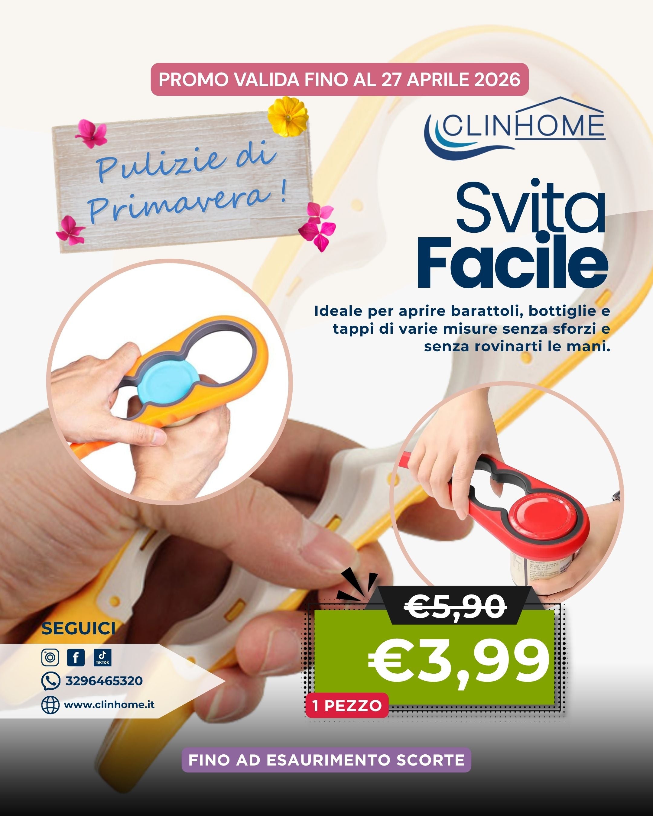 Svitafacile – Apribarattoli universale