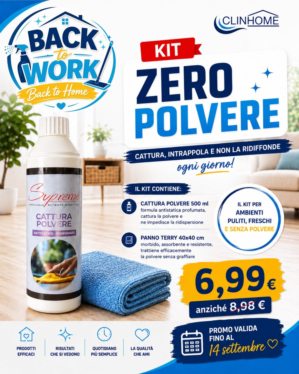 💨 KIT ZERO POLVERE