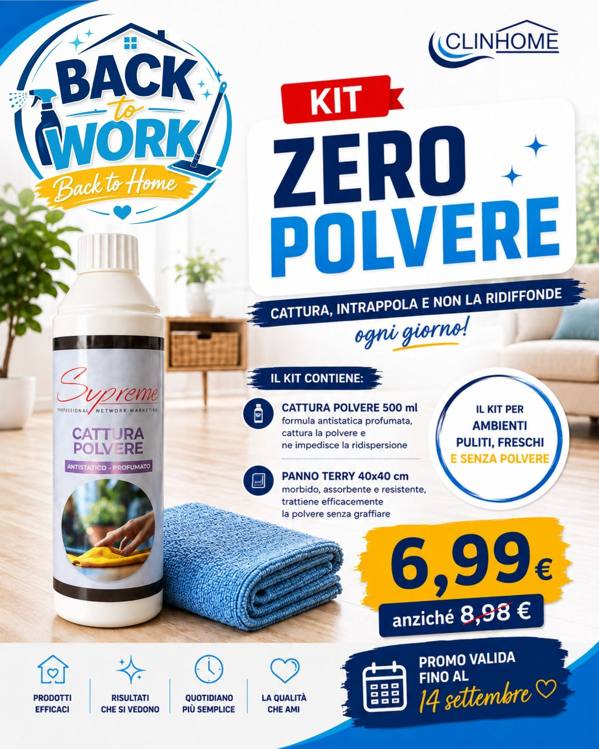 💨 KIT ZERO POLVERE