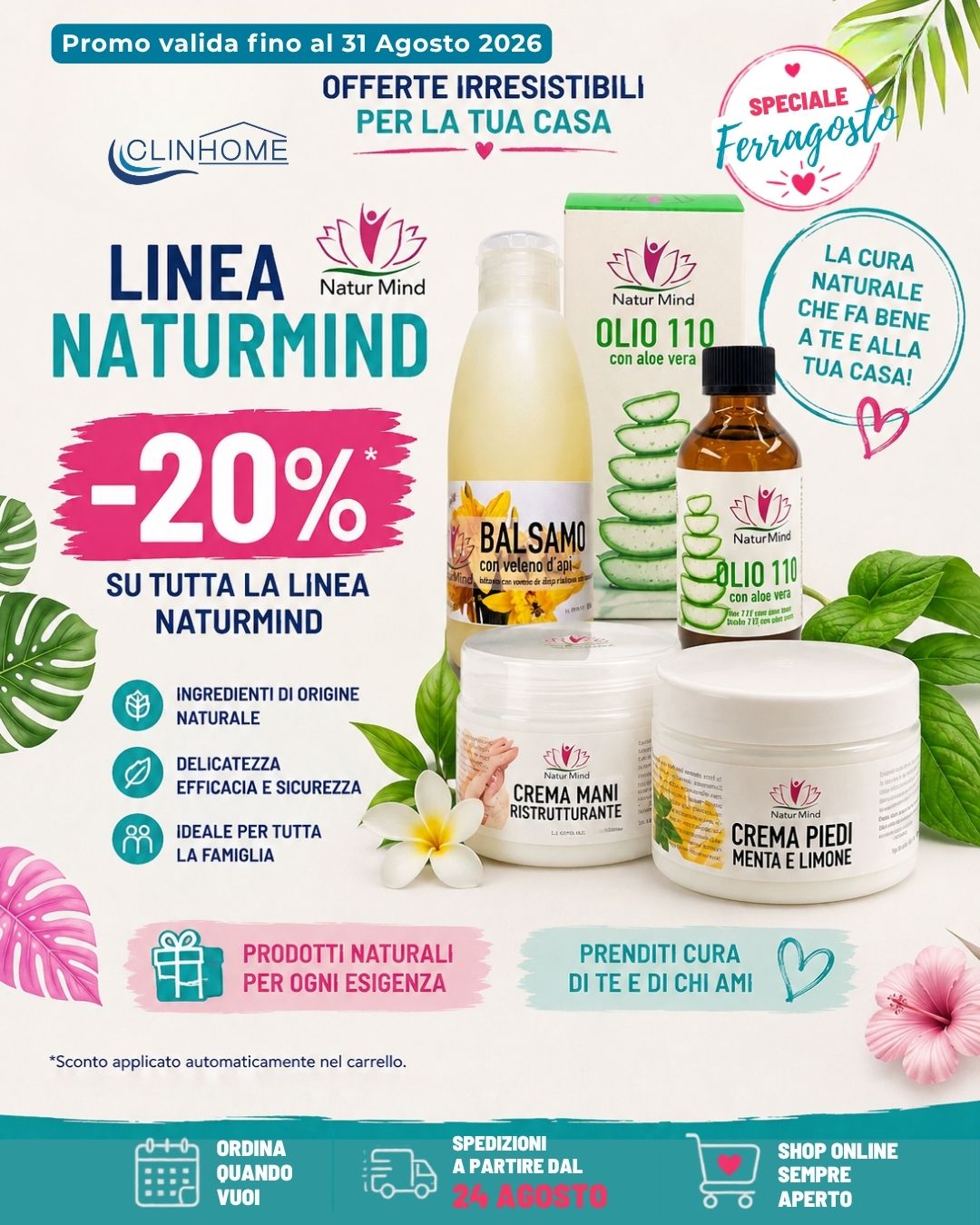 Crema Mani Ristrutturante NaturMind