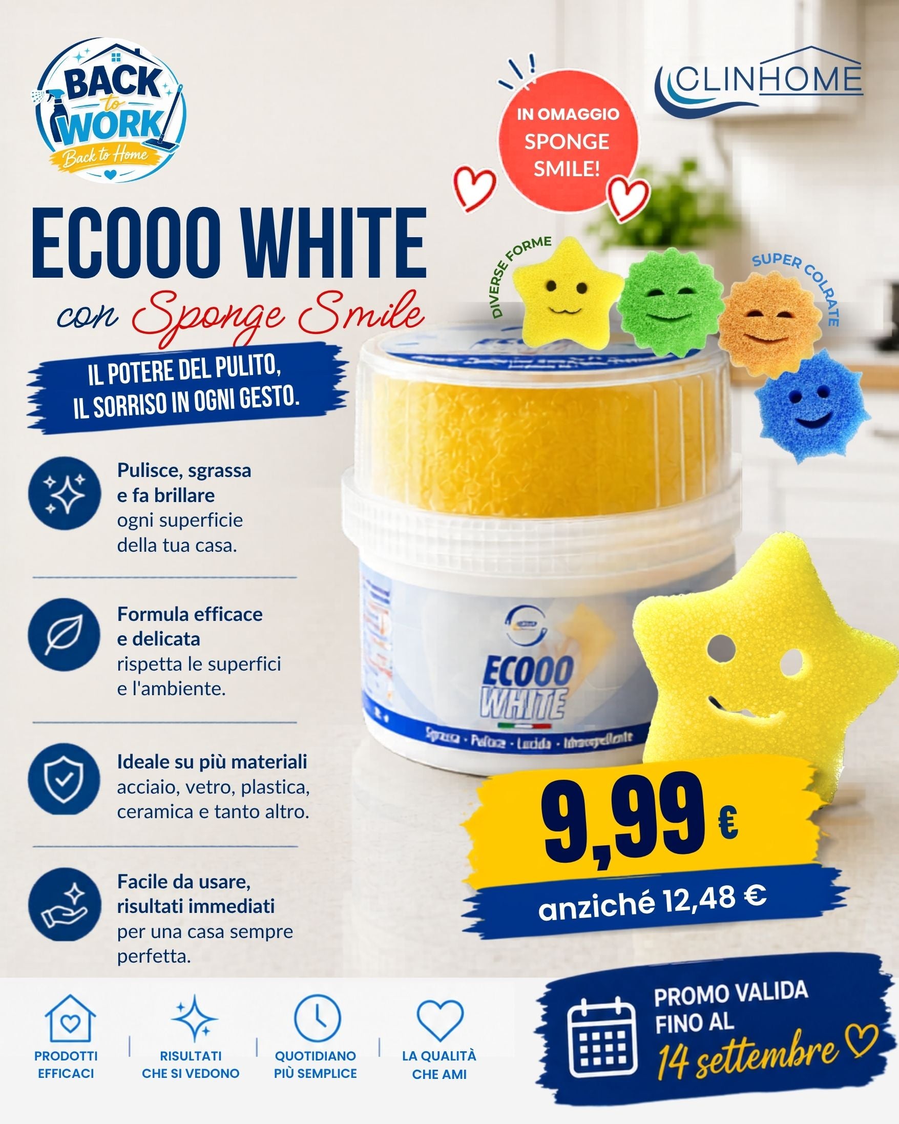 Ecooo White – Pasta Detergente Universale Naturale