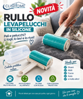 Rullo Levapelucchi in Silicone Lavabile e Riutilizzabile