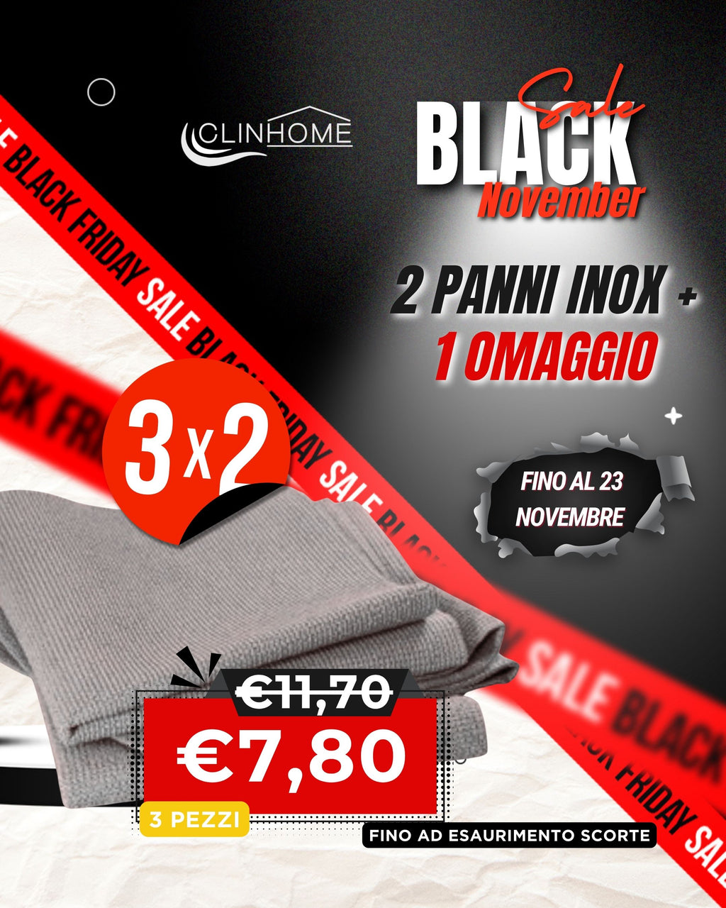 Panno Inox in Fibra Poliattiva