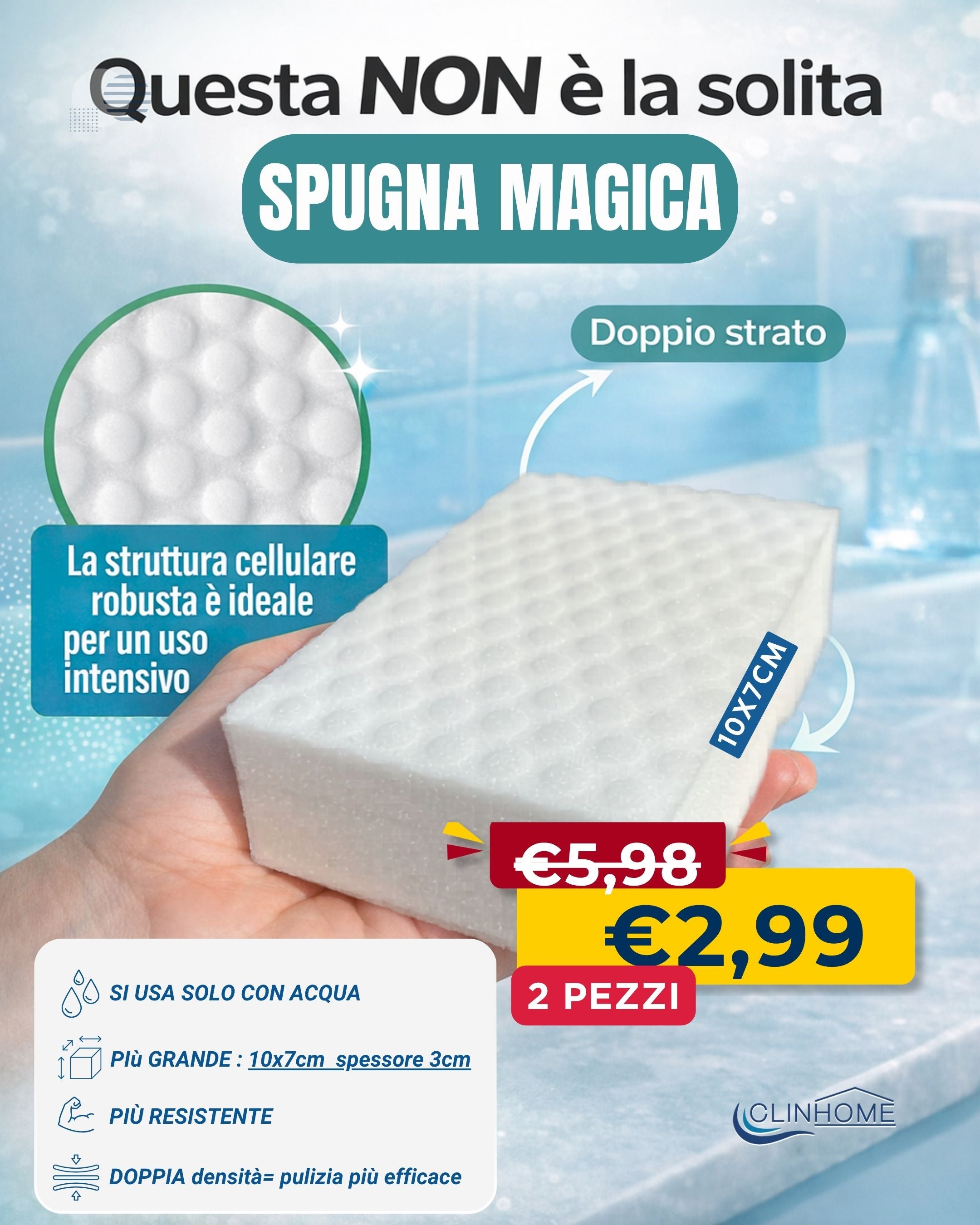 Spugna Magica (Confezione da 2 pezzi)