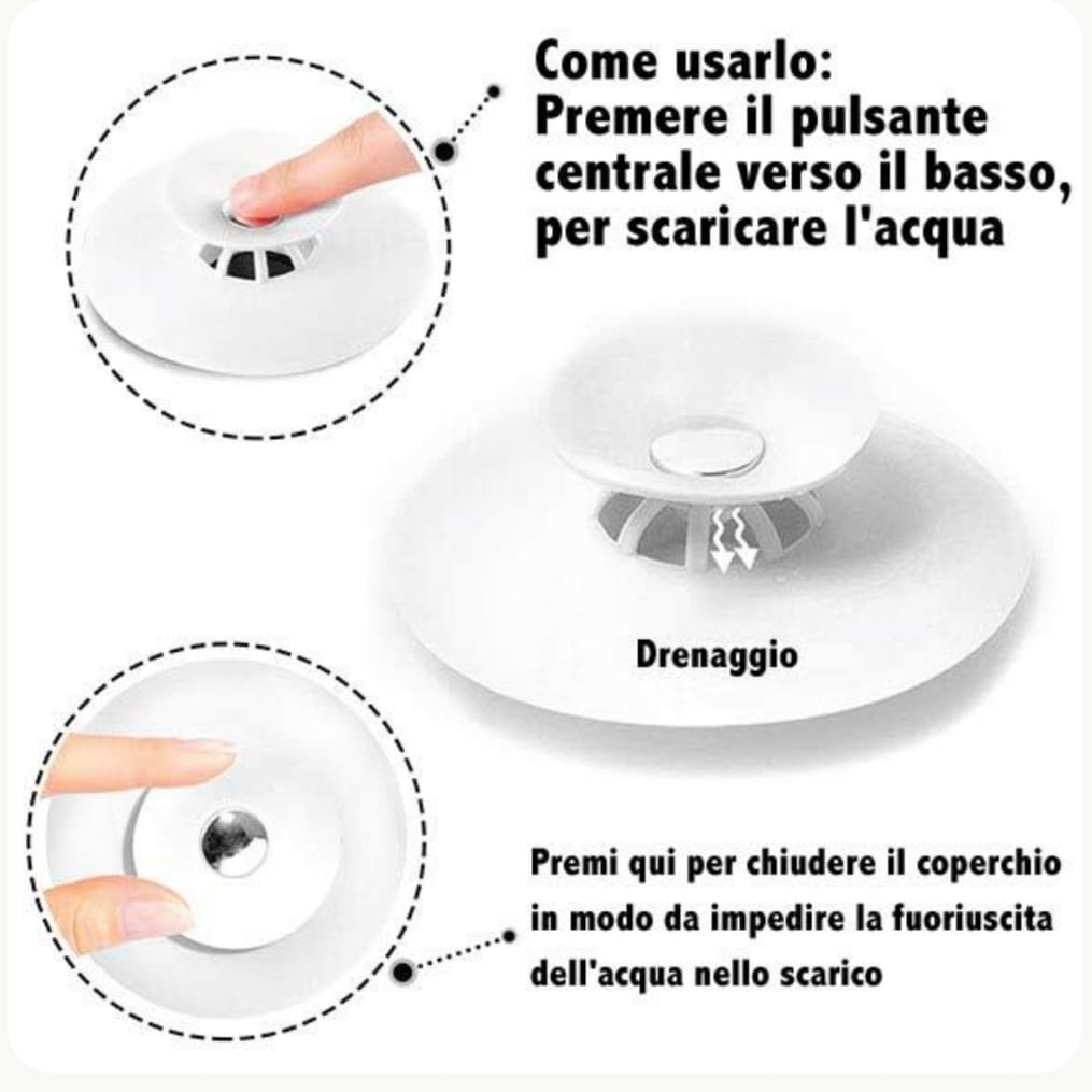 Tappo Filtro in Silicone