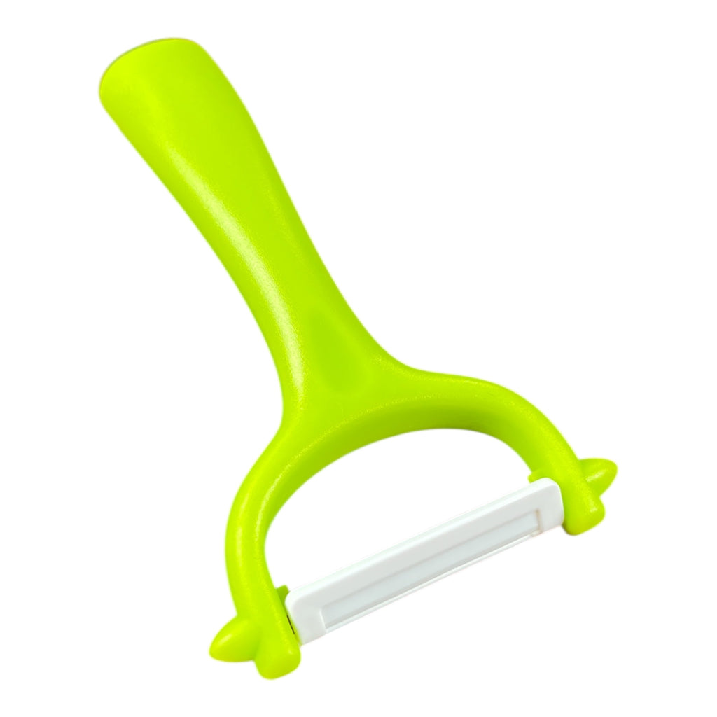 Pelaverdure con Lama in Ceramica