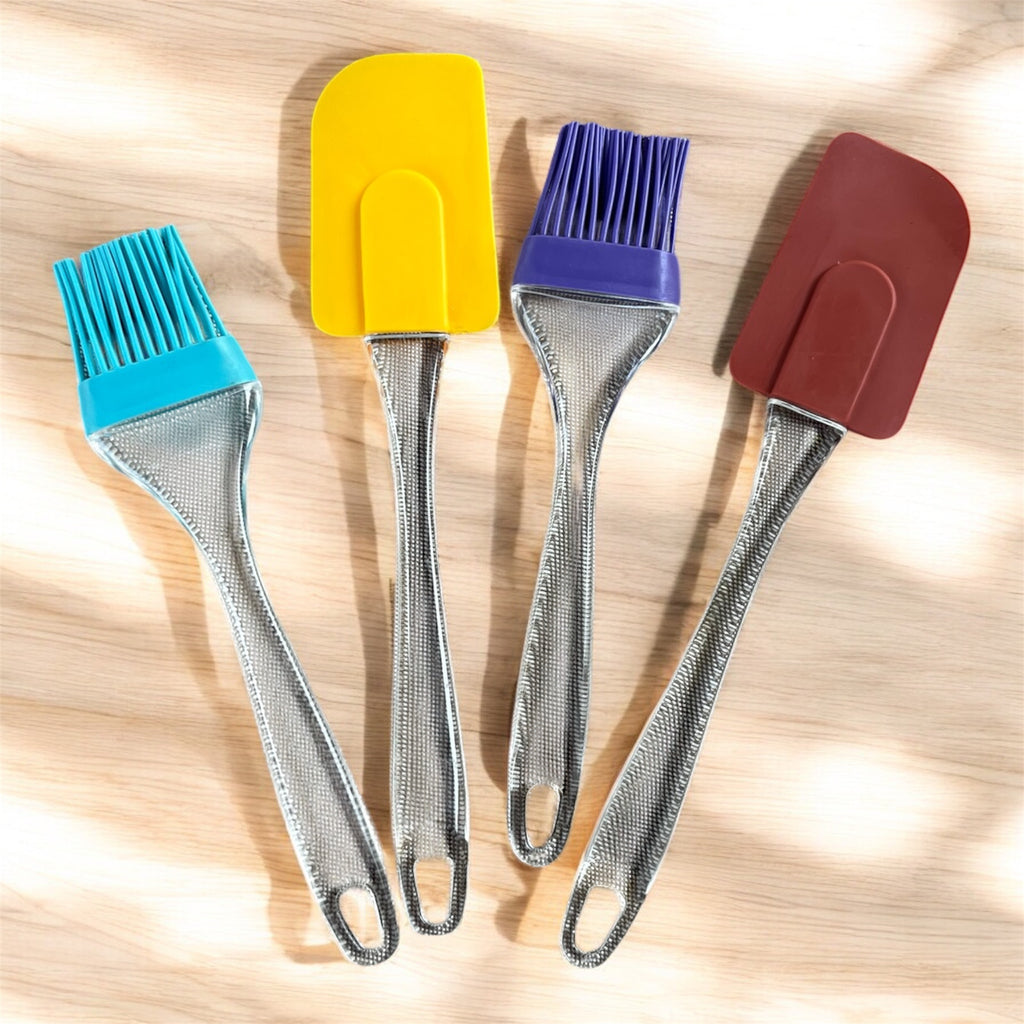 Set Spatola e Pennello in Silicone