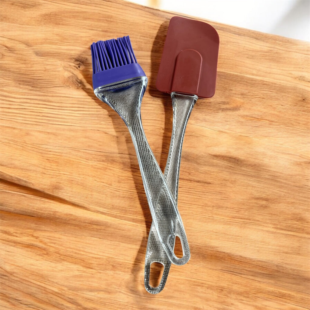 Set Spatola e Pennello in Silicone