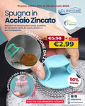Spugna in Acciaio Zincato