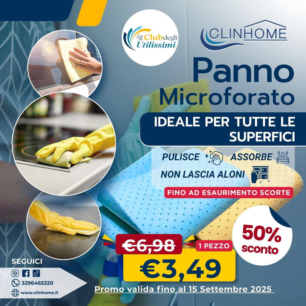 Panno Microforato in Microfibra