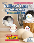 Palline di Lana per Asciugatrice XL – Confezione da 2